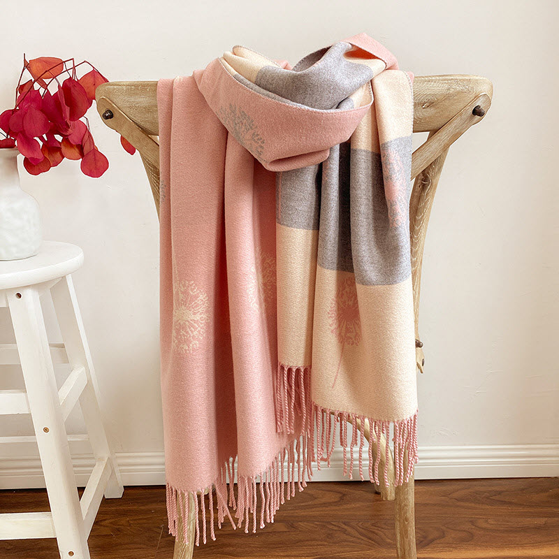 Khăn len Cashmere thời trang cao cấp cho nữ KLTT-WD001
