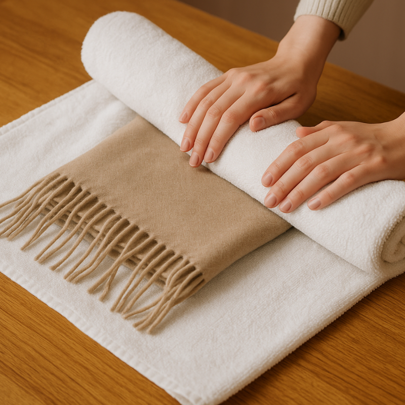 cách bảo quản khăn cashmere