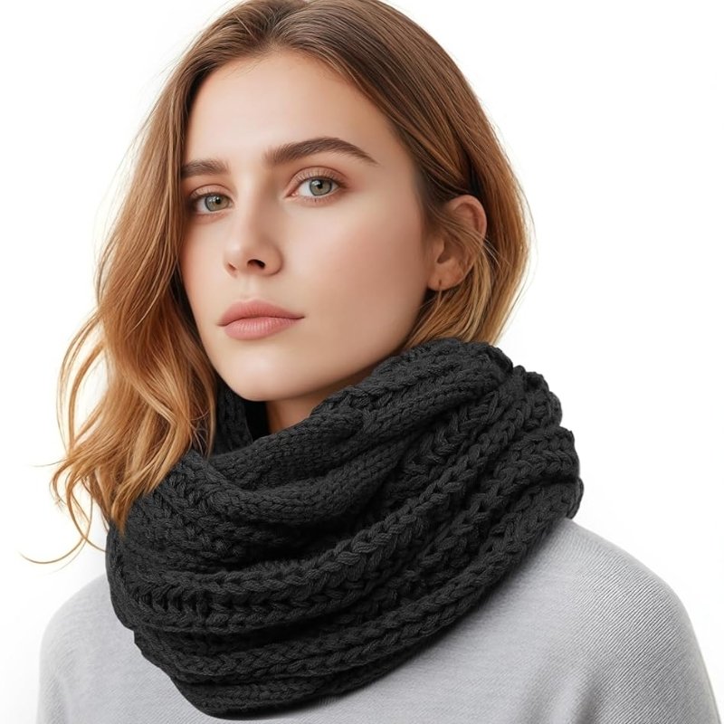 giới thiệu về khăn len tròn