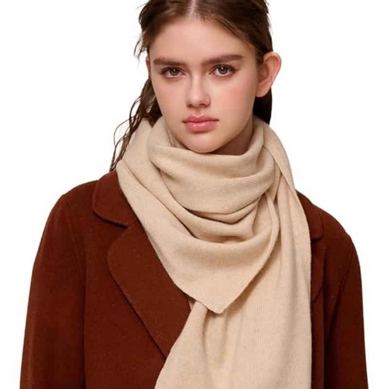 khăn choàng cashmere len