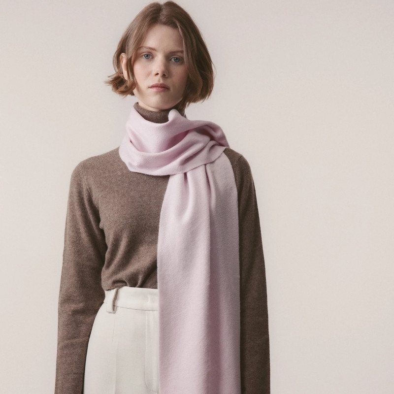 khăn cashmere trơn