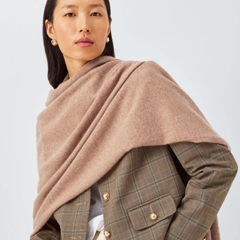 khăn cashmere trơn