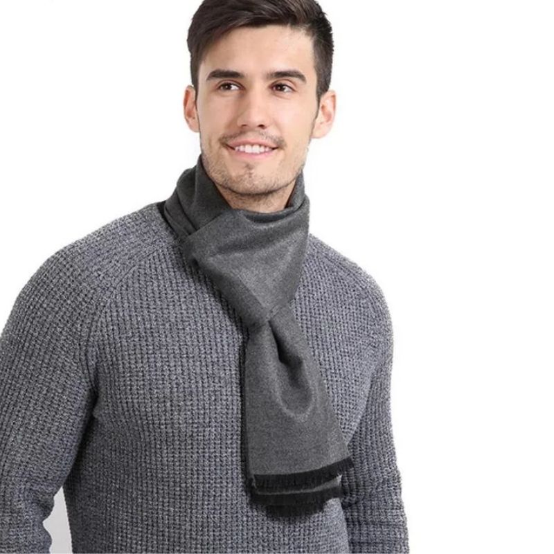 quàng khăn choàng cashmere cho nam