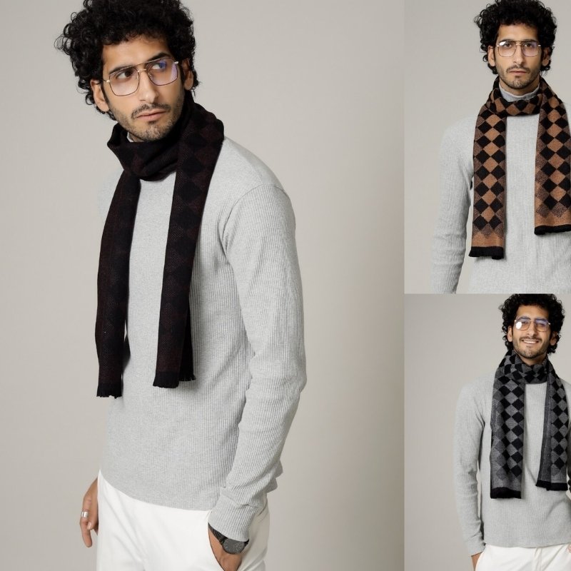 quàng khăn choàng cashmere cho nam